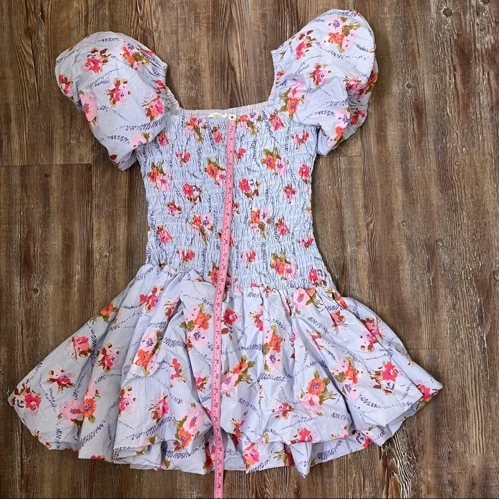 New LoveShackFancy Asa Dress in Lavender Moon - Picture 7 of 11